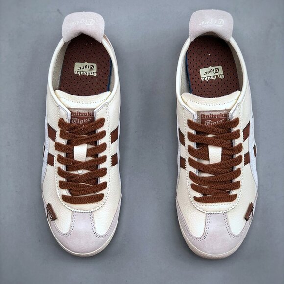 Onitsuka Tiger Retro Leather Sneakers - Picture 2 of 9